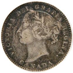 Canada Ten Cents 1892 Small 9 ICG VF-35