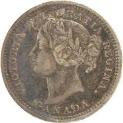 Canada Ten Cents 1898 99 34 ICCS VF-30