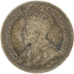 Canada Ten Cents 1913 Br Lvs ICCS F-15