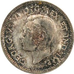 Canada Ten Cents 1937 ICCS MS-64