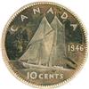 Image 2 : Canada Ten Cents 1946 PCGS SP-64