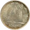 Image 2 : Canada Ten Cents 1946 PCGS MS-65