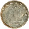 Image 2 : Canada Ten Cents 1946 PCGS MS-64