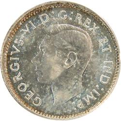 Canada Ten Cents 1947 PCGS MS-65