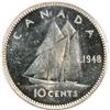 Image 2 : Canada Ten Cents 1948 ICCS MS-64