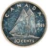 Image 2 : Canada Ten Cents 1949 PCGS SP-65
