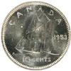 Image 2 : Canada Ten Cents 1953 NSF ICCS MS-65