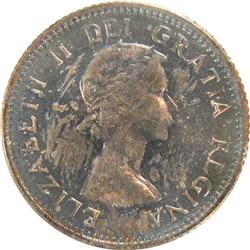 Canada Ten Cents 1953, 1954 ICCS MS-65