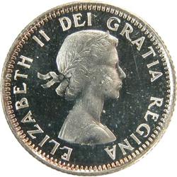 Canada Ten Cents 1953 SF ICCS PL-64 HC