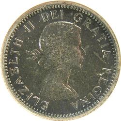 Canada Ten Cents 1955 NGC PL-67