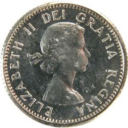 Canada Ten Cents 1955 ICCS PL-66 Cameo