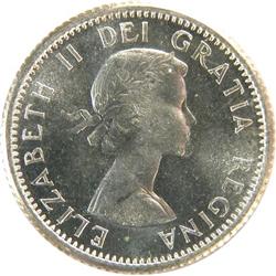 Canada Ten Cents 1956 ICCS MS-65