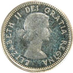 Canada Ten Cents 1960 ICCS PL-65 HvyCam