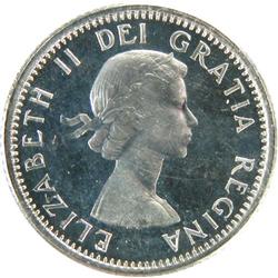 Canada Ten Cents 1963 ICCS PL-66 HvyCam