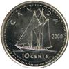 Image 2 : Canada Ten Cents 2000P ICCS MS-64