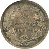 Image 2 : Canada 25 Cents 1891 ICCS and NGC MS-66