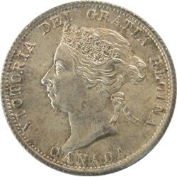 Canada 25 Cents 1900 Norweb ICCS MS-65