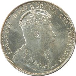 Canada 25 Cents 1905 PCGS MS-66