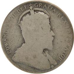 Canada 25 Cents 1906 Sm Crown PCGS G-4