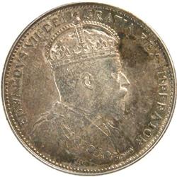 Canada 25 Cents 1908 PCGS AU-55