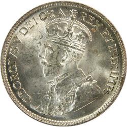 Canada 25 Cents 1936 ICCS MS-63