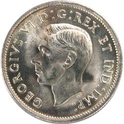 Canada 25 Cents 1938 ICCS MS-64