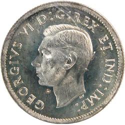 Canada 25 Cents 1939 ICCS MS-64 Hvy Cam
