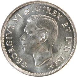 Canada 25 Cents 1941 ICCS MS-65