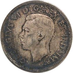 Canada 25 Cents 1941 ICCS MS-65