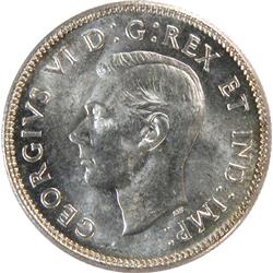 Canada 25 Cents 1946 ICCS MS-64
