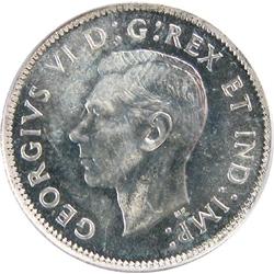 Canada 25 Cents 1947 ML PCGS MS-64