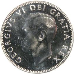 Canada 25 Cents 1951 Low Rel ICCS PL-65