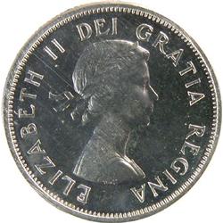 Canada 25 Cents 1956 1957 ICCS PL-65Cam