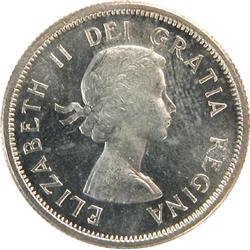 Canada 25 Cents 1956 ICCS MS-65 Hvy Cam