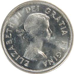 Canada 25 Cents 1958 ICCS MS-65 Cameo
