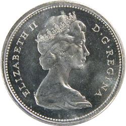 Canada 25 Cents 1967 ICCS MS-65 Cameo