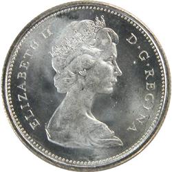 Canada 25 Cents 1968 Sil ICCS MS-65 HC