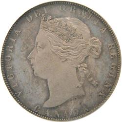 Canada 50 Cents 1870 LCW PCGS SP-63