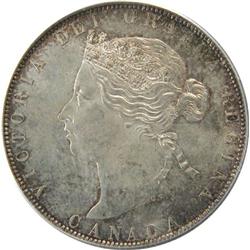 Canada 50 Cents 1871 ICCS & PCGS MS-63
