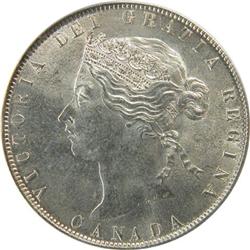 Canada 50 Cents 1872H PCGS MS-63