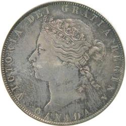 Canada 50 Cents 1872H ICCS & PCGS MS-62