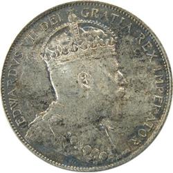 Canada 50 Cents 1907 ICCS MS-62