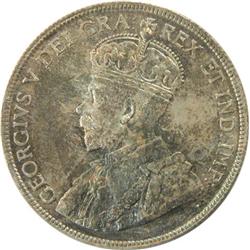 Canada 50 Cents 1918 ICCS MS-65 PQ+