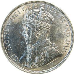 Canada 50 Cents 1919, AU-Uncirculated