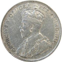 Canada 50 Cents 1919 and 1929, ICCS VF