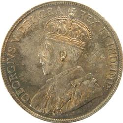 Canada 50 Cents 1920 Nar 0 ICCS MS-63
