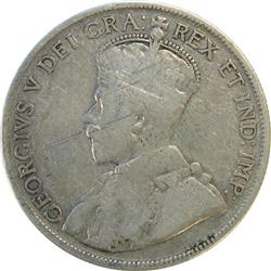 Canada 50 Cents 1932 VG Scratches