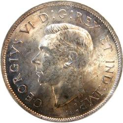Canada 50 Cents 1937 ICCS MS-63