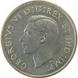Canada 50 Cents 1947 ML C7, ICCS SP-60