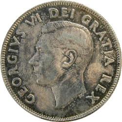 Canada 50 Cents 1948 VF-EF